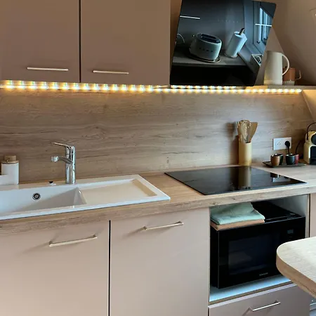 アパート Le Petit Zix - Cosy Et Terrasse, Petite France ストラスブール