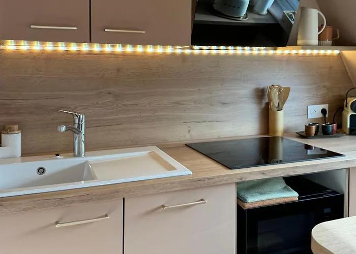 Апартаменты Le Petit Zix - Cosy Et Terrasse, Petite France Страсбург