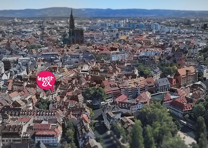 Le Petit Zix - Cosy Et Terrasse, Petite France Апартаменты *